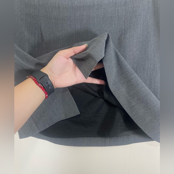 Djerf Avenue Must Have Gray Mini Skirt Women’s Size Medium - Picture 5 of 11